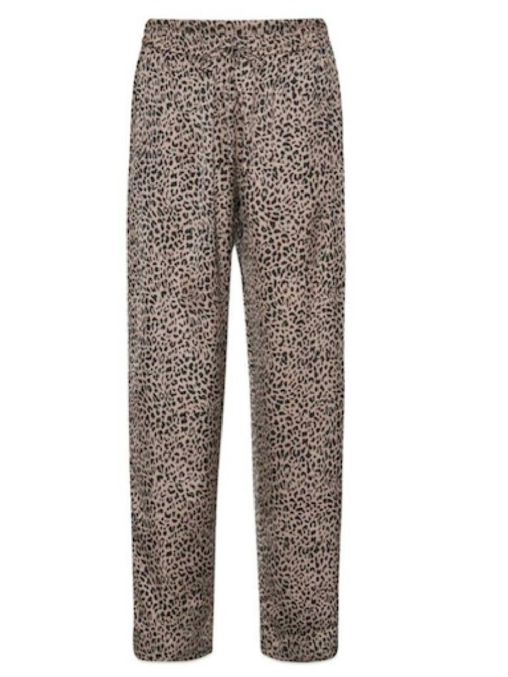 Karmamia Garcia Leopard Wide Leg Pants Petit Leo Satin Size S MATCHING SET